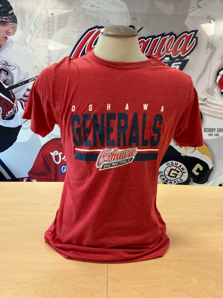 Oshawa Generals Stacked Logo T-Shirt