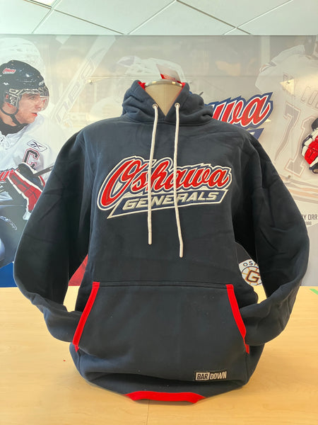 Bardown Edge Navy / Red Hoodie