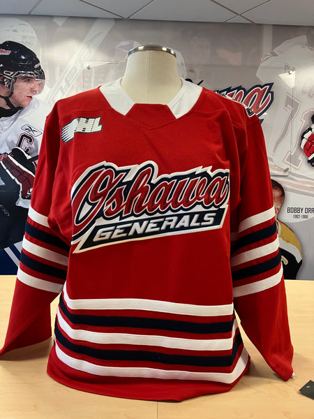 Oshawa Generals Adult Fan Power Play Red Jersey