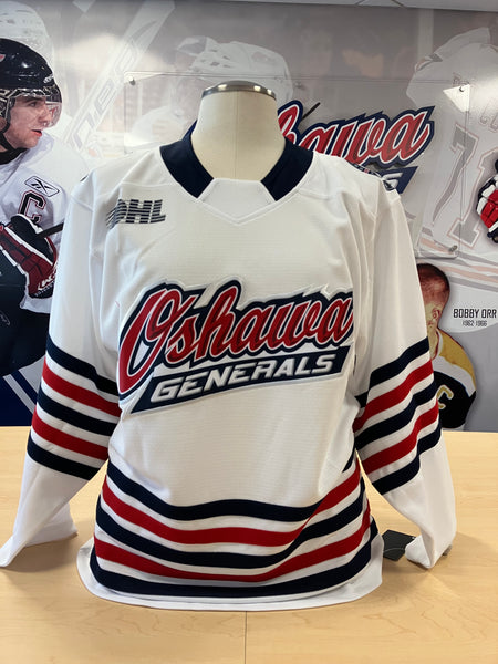 Oshawa Generals Adult Fan Power Play White Jersey