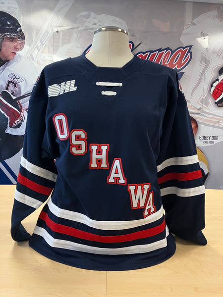 Oshawa Generals Adult Fan Power Play Navy Jersey