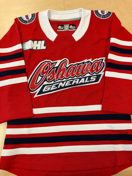 Oshawa Generals Youth Fan Power Play Red Jersey