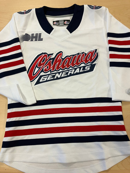 Oshawa Generals Youth Fan Power Play White Jersey