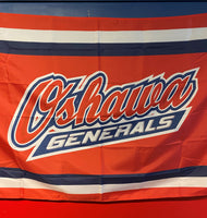 Oshawa Generals Large Red Flag