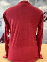 Women's Mustang Apparel Red Long Sleeve Shirt